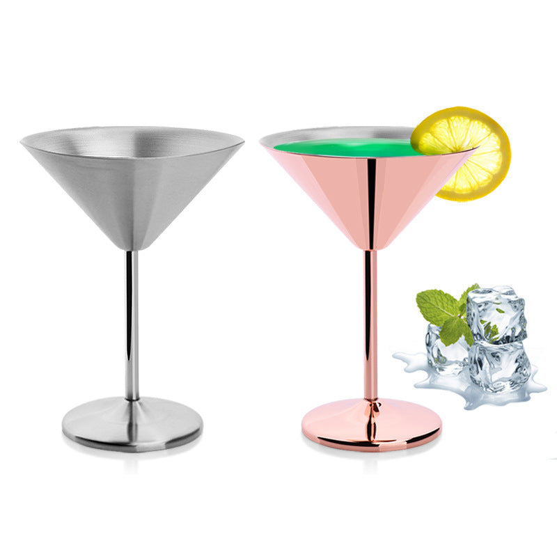 Stainless Steel Martini glass – Wine and Coffee lover