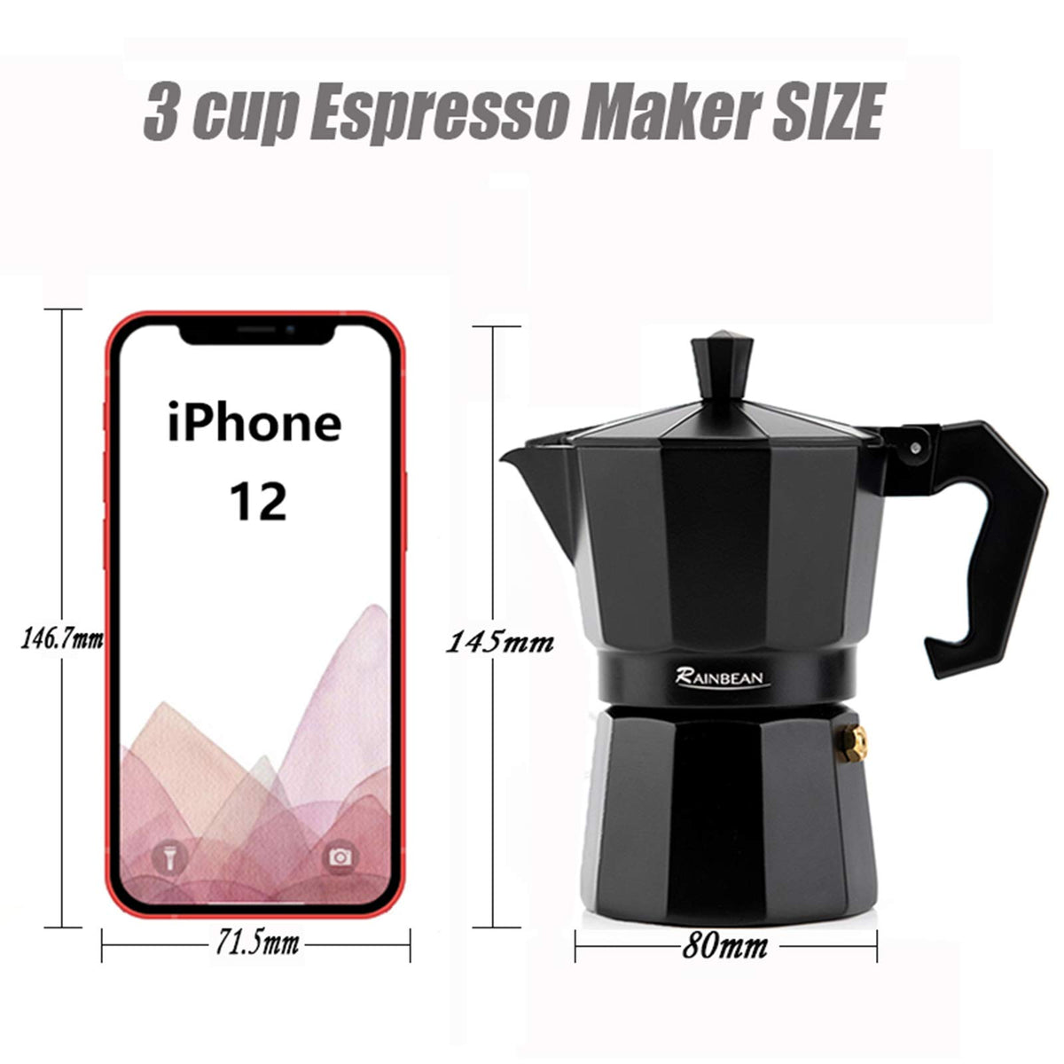 Classic Italian Coffee Maker High Quality Aluminum Pressure Valve Stovetop Induction  Espresso Coffee Maker Moka Pot - China Coffee Pot and Coffee Maker price