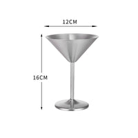Stainless Steel Martini "glass" - Wine and Coffee lover