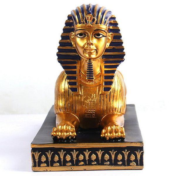 Ancient Egypt Sphinx wine bottle holder (resin) - Wine and Coffee lover