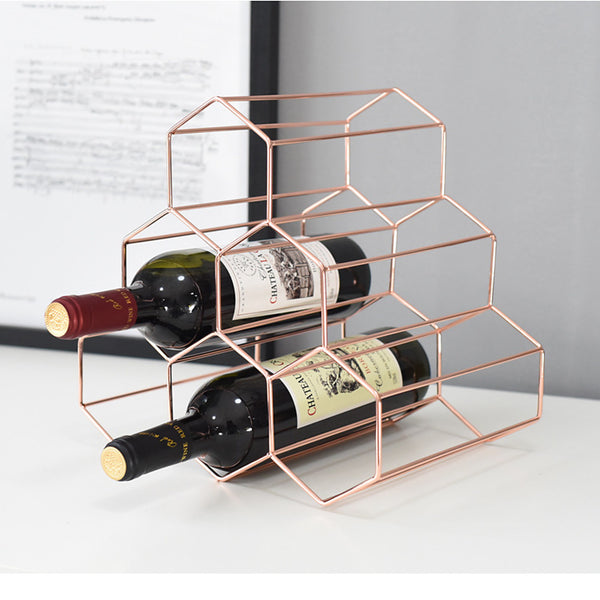 Counter top 3D wine rack - Wine and Coffee lover