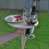 Portable outdoor wine table - Wine and Coffee lover