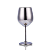 Stainless steel wine goblet silver/rose gold - Wine and Coffee lover