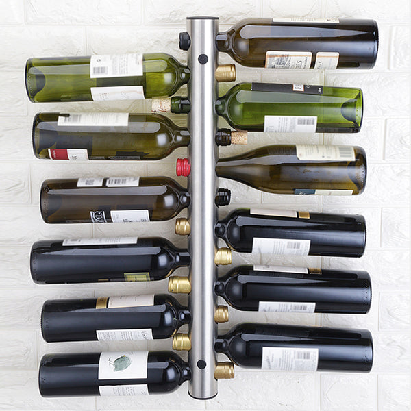 Modern design wall mounted wine rack - Wine and Coffee lover