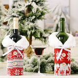 Christmas wine bottle sweater - Wine and Coffee lover
