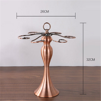 "Elegant Evening Gown" wine glass holder - Wine and Coffee lover