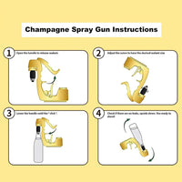 Champagne party sprayer. - Wine and Coffee lover