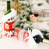 Christmas wine bottle sweater - Wine and Coffee lover