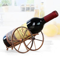 Antique cannon wine bottle holder - Wine and Coffee lover